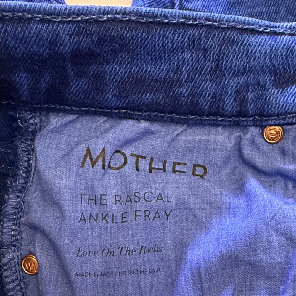 Mother The Rascal Ankle Fray Love on the Rocks Size 26 - Picture 13 of 14
